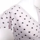 Koszula ciążowa krótki rękaw Eevi Linda M beż serca