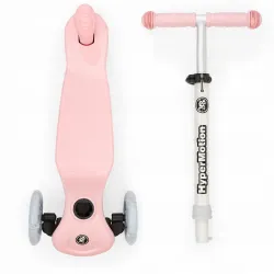 Hulajnoga Trójkołowa Balansowa Świecące Koła 50kgTringo Pink Hulajnoga Trójkołowa Balansowa Świecące Koła 50kgTringo Pink