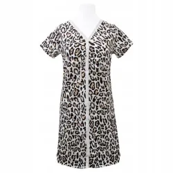 Koszula ciążowa krótki rękaw Eevi MARY L panterka