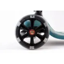 Hulajnoga SunBaby Flash 3w1 dla dzieci, niebieska z LED i siedziskiem