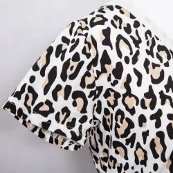 Koszula ciążowa krótki rękaw Eevi MARY M panterka