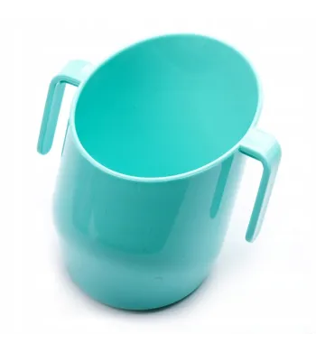 DOIDY CUP KUBEK KRZYWY POCHYŁY KUBECZEK DO NAUKI PICIA  200ml  morski