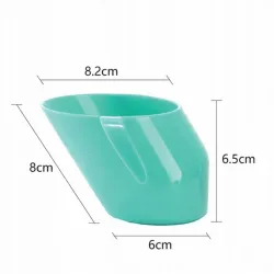 DOIDY CUP KUBEK KRZYWY POCHYŁY KUBECZEK DO NAUKI PICIA  200ml  morski