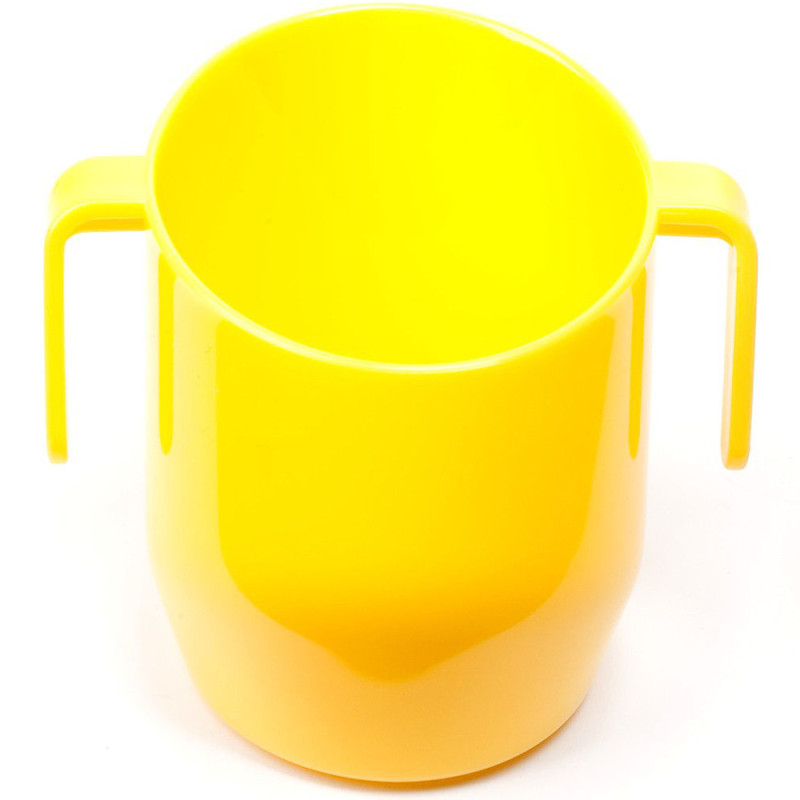 DOIDY CUP KUBEK KRZYWY POCHYŁY KUBECZEK DO NAUKI PICIA  200ml  słoneczny