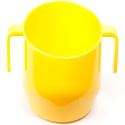 DOIDY CUP KUBEK KRZYWY POCHYŁY KUBECZEK DO NAUKI PICIA  200ml  słoneczny