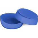 DOIDY BOWL talerzyk miseczka z przyssawką do nauki jedzenia niebieska