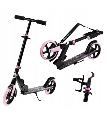 Lionelo hulajnoga z amortyzatorem 100kg Luca Pink