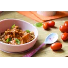 DOIDY BOWL talerzyk miseczka z przyssawką do nauki jedzenia szara