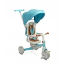 Toyz by Caretero Faro 3w1 rowerek trójkołowy spacerowy biegowy BLUE