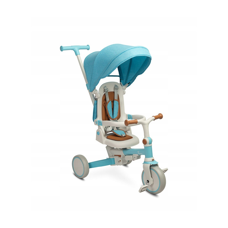 Toyz by Caretero Faro 3w1 rowerek trójkołowy spacerowy biegowy BLUE