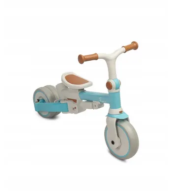 Toyz by Caretero Faro 3w1 rowerek trójkołowy spacerowy biegowy BLUE