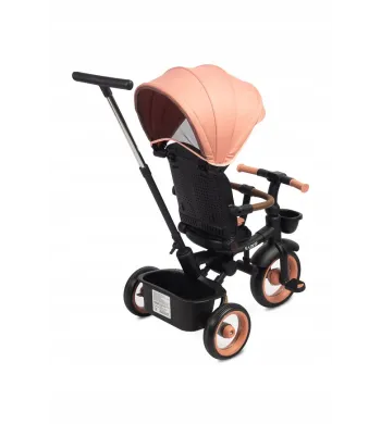 Toyz by Caretero SABER rowerek obrotowy trójkołowy spacerowy Light pink