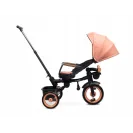 Toyz by Caretero SABER rowerek obrotowy trójkołowy spacerowy Light pink