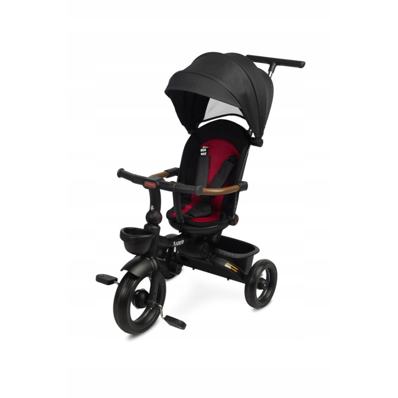 Toyz by Caretero SABER rowerek obrotowy trójkołowy spacerowy Red