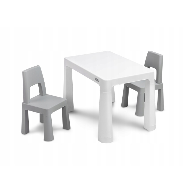 Toyz zestaw STOLIK DZIECIĘCY +2 KRZESŁA MONTI GREYGREY
