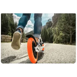 Lionelo hulajnoga z amortyzatorem 100kg Luca Pink