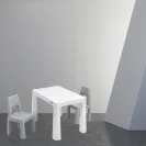 Toyz zestaw STOLIK DZIECIĘCY +2 KRZESŁA MONTI GREYGREY