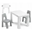 Toyz zestaw STOLIK DZIECIĘCY +2 KRZESŁA MONTI GREYGREY