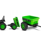 Toyz Traktor na akumulator z przyczepką Caretero Hector green