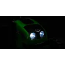 Toyz Traktor na akumulator z przyczepką Caretero Hector green