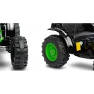 Toyz Traktor na akumulator z przyczepką Caretero Hector green