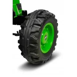 Toyz Traktor na akumulator z przyczepką Caretero Hector green