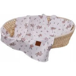 Infantilo KOMPLET KOCYK+PODUSZKA BAMBUSOWY Little Flower Infantilo KOMPLET KOCYK+PODUSZKA BAMBUSOWY Little Flower