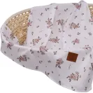 Infantilo KOMPLET KOCYK+PODUSZKA BAMBUSOWY Little Flower