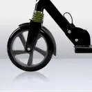 Lionelo hulajnoga z amortyzatorem 100kg Luca Black Graphite