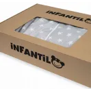 Infantilo śpiworek do spania Z NOGAWKAMI kids BUNNY STAR