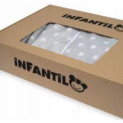 Infantilo śpiworek do spania Z NOGAWKAMI kids BUNNY STAR Infantilo śpiworek do spania Z NOGAWKAMI kids BUNNY STAR