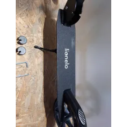 Lionelo hulajnoga z amortyzatorem 100kg Luca Black Graphite