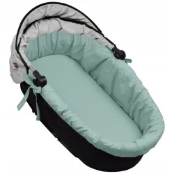 Infantilo wkład do wózka gondoli gładki z materacykiemi laurowy