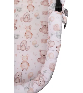 Infantilo wkład do wózka gondoli z materacykiem wyściółka funny toys