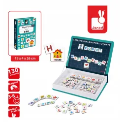 Magnetibook Janod Magnetyczna Układanka Alfabet dla Dzieci