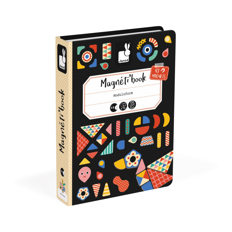 Magnetibook Janod Magnetyczna Układanka kształty