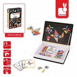 Magnetibook Janod Magnetyczna Układanka kształty