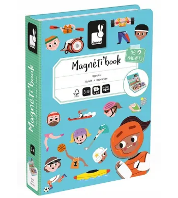 Magnetibook Janod Magnetyczna Układanka Sport