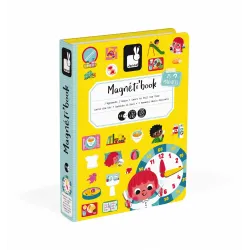 Magnetibook Janod magnetyczna układanka "Uczę się zegarka"