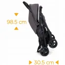 JOIE bliźniaczy wózek spacerowy AIRE TWIN DWUSTRONNE WKŁADKI PEBBLE