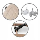 KIDWELL LEŻACZEK BUJACZEK LARO SKŁADANY Beige/Wooden