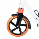 Lionelo hulajnoga z amortyzatorem 100kg Luca White orange