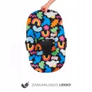 Kinderkraft Leżaczek bujaczek dla niemowląt CALMEE Happy Shapes
