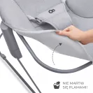 Kinderkraft Leżaczek bujaczek dla niemowląt CALMEE Happy Shapes