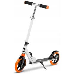 Lionelo hulajnoga z amortyzatorem 100kg Luca White orange