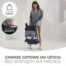 Krzesełko do karmienia dla dzieci składane tacka FOLDEE Kinderkraft