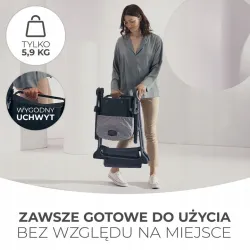 Krzesełko do karmienia dla dzieci składane tacka FOLDEE Kinderkraft