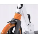 Lionelo hulajnoga z amortyzatorem 100kg Luca White orange