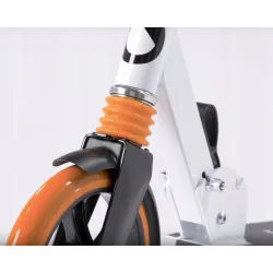 Lionelo hulajnoga z amortyzatorem 100kg Luca White orange