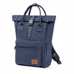 Pojemna Torba do Wózka PLECAK Organizer 3w1 MOLLY Kinderkraft Moonpack CONFETTI DENIM